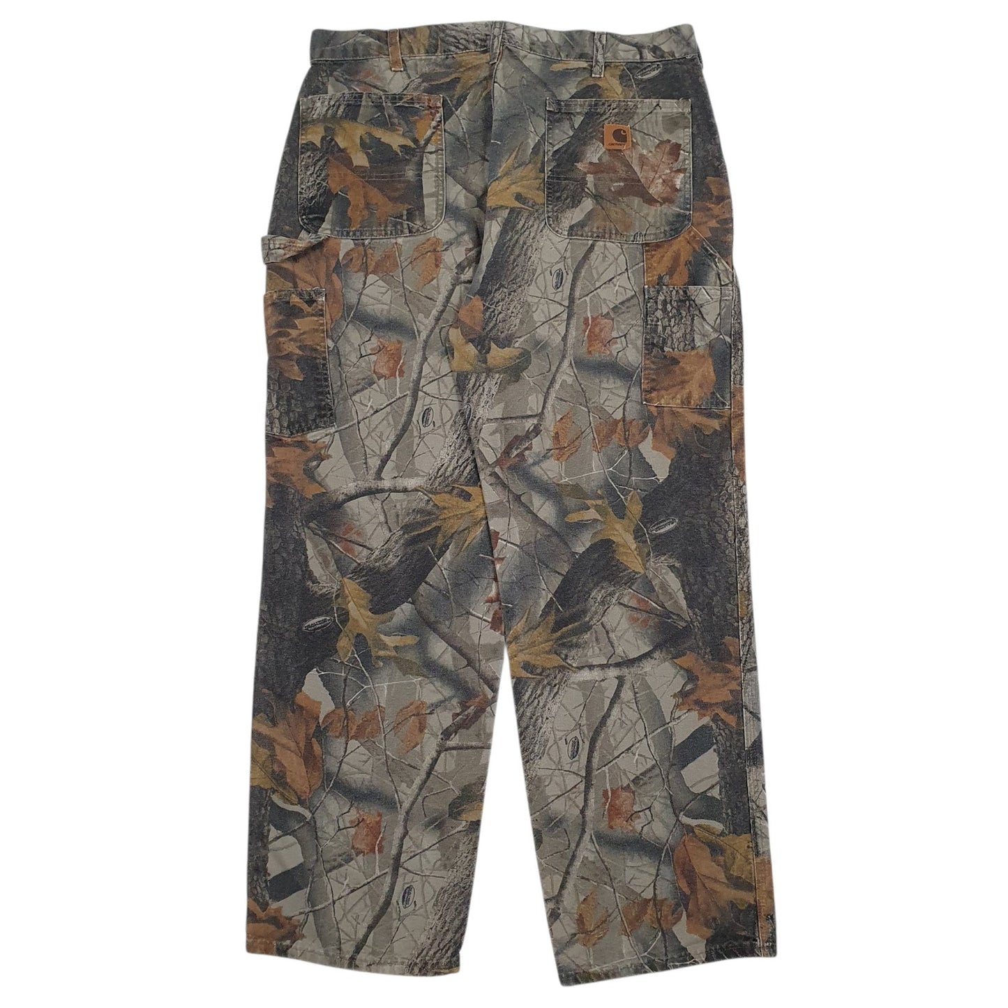Mens Brown Carhartt Real Tree B158 CMO  Trousers