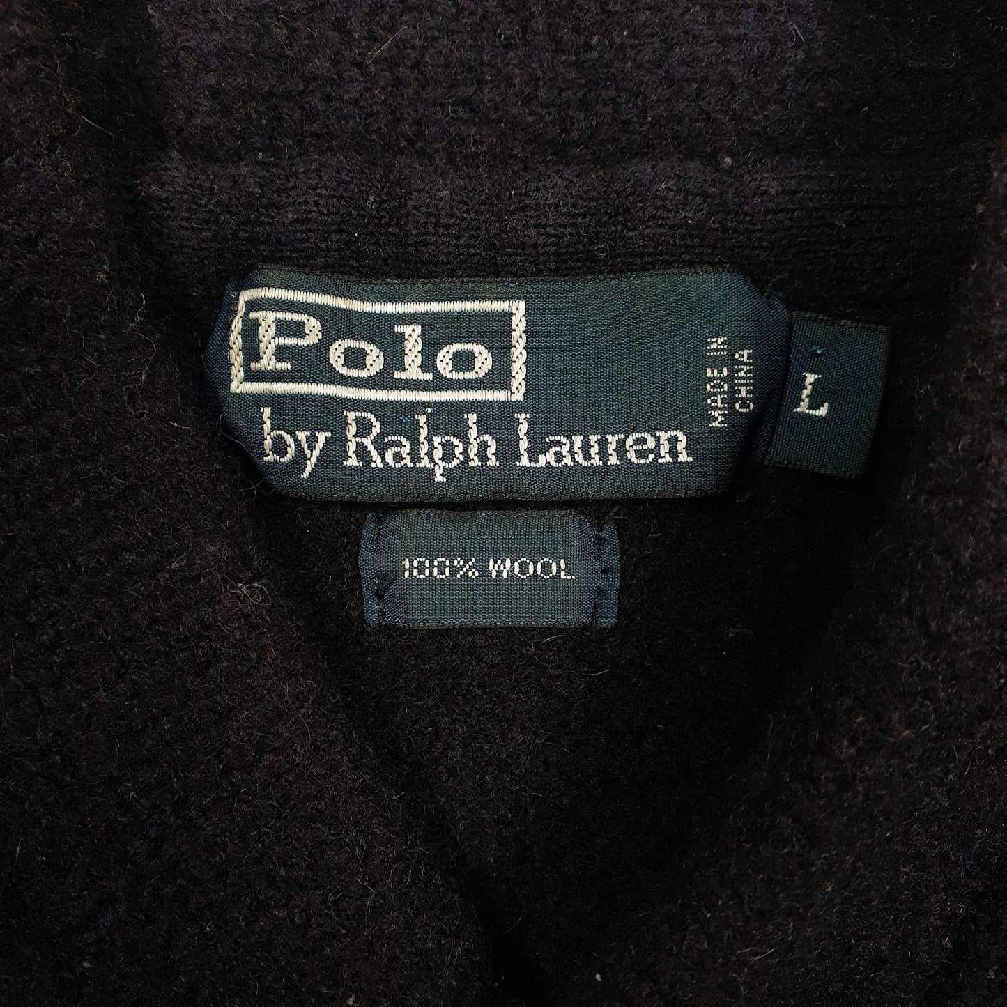 Womens Navy Polo Ralph Lauren  V Neck Jumper