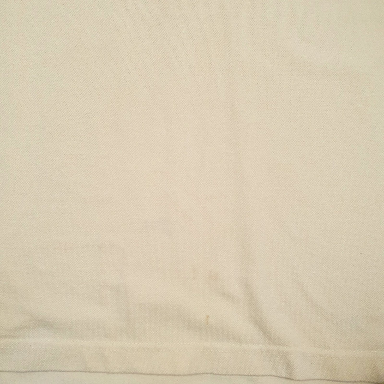 Mens Yellow Faded Glory   Polo Shirt