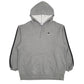 Mens Grey Adidas Vintage 90s Hoodie Jumper