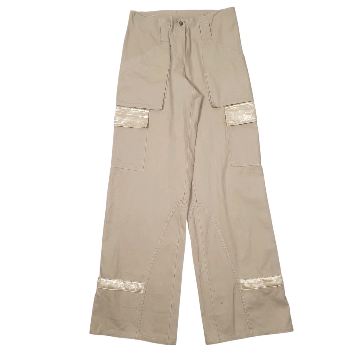 Womens Beige Unbranded  Cargo Trousers