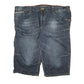 Mens Blue Blackbull Stretch Denim Shorts
