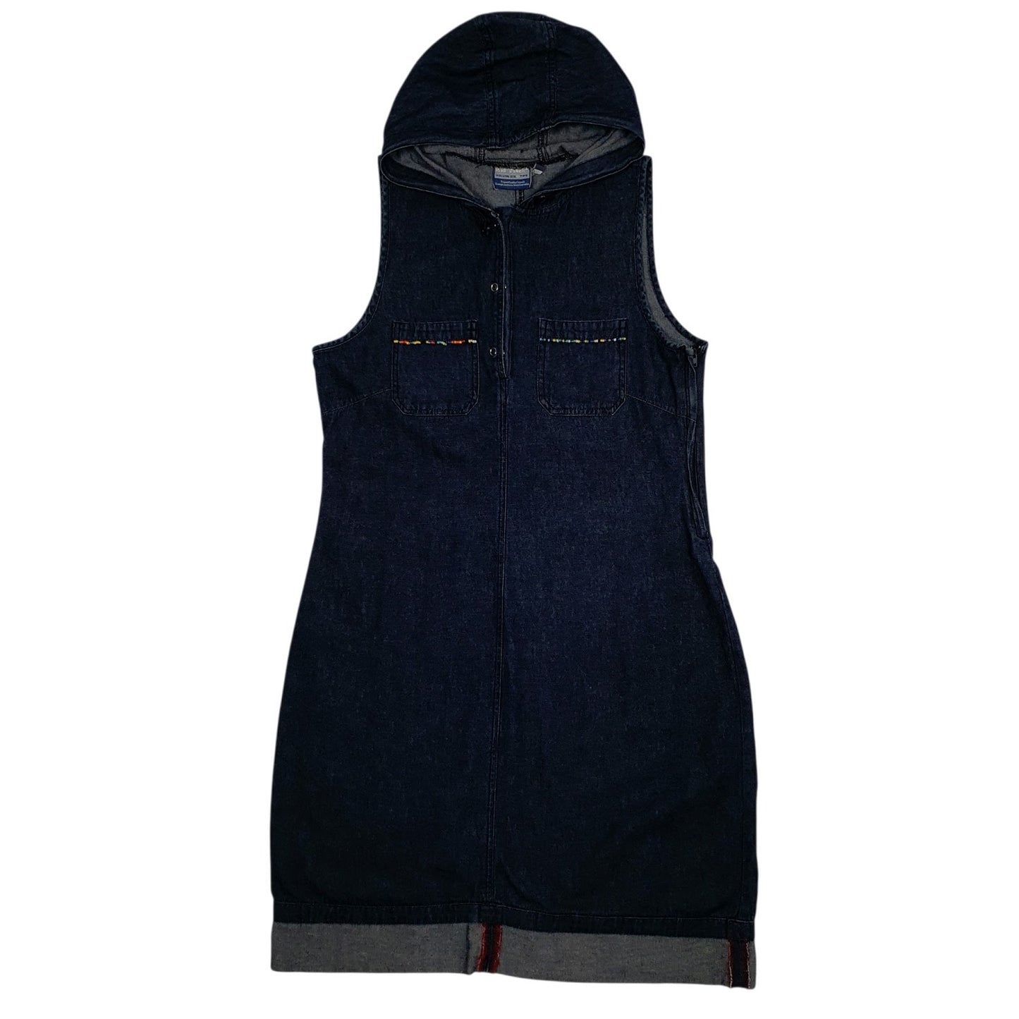 Womens Blue Maluva 602 Hoodie Sleeveless Dress
