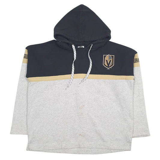 Womens Grey NHL Golden Knights Hoodie Jumper