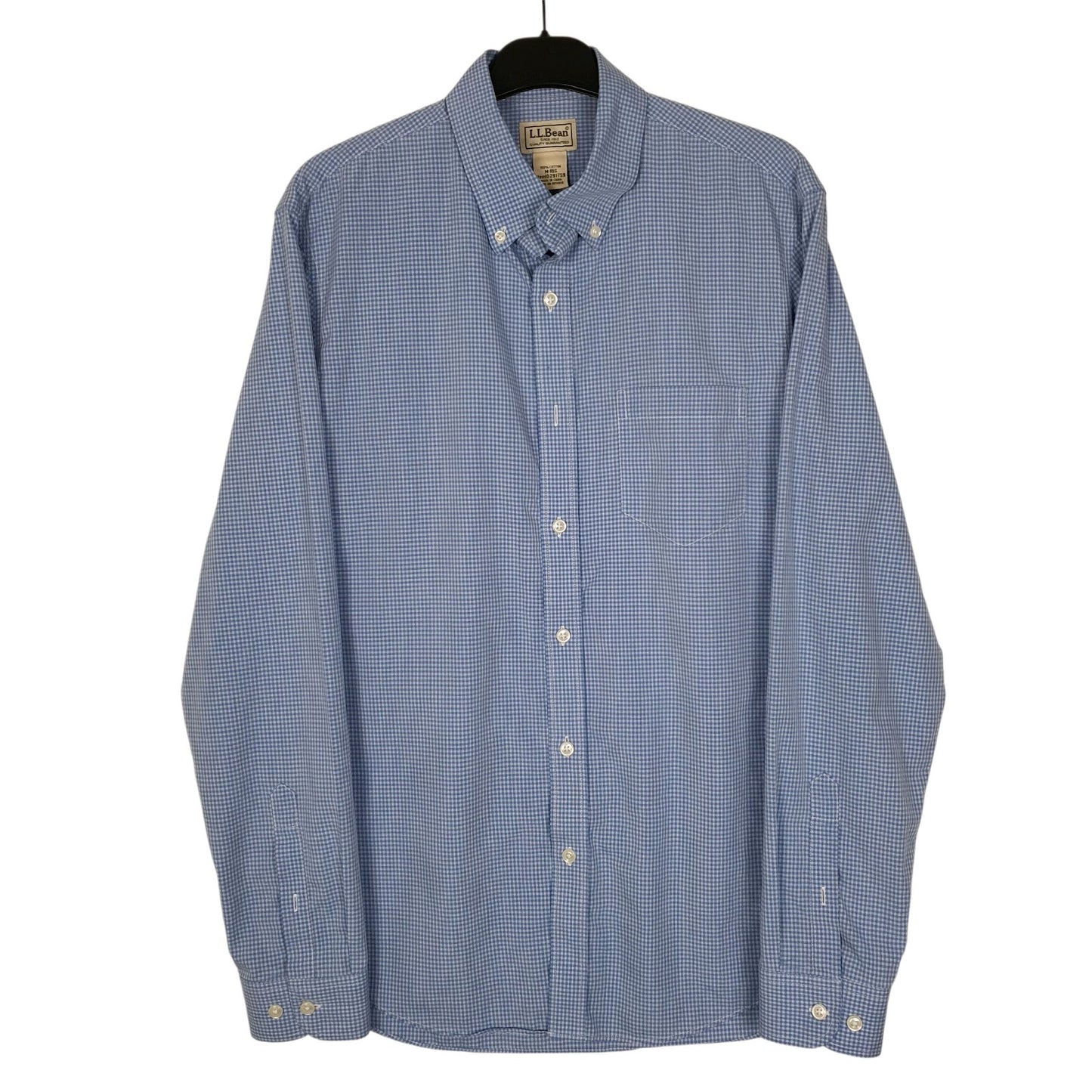 Mens Blue L.L.Bean  Long Sleeve Shirt