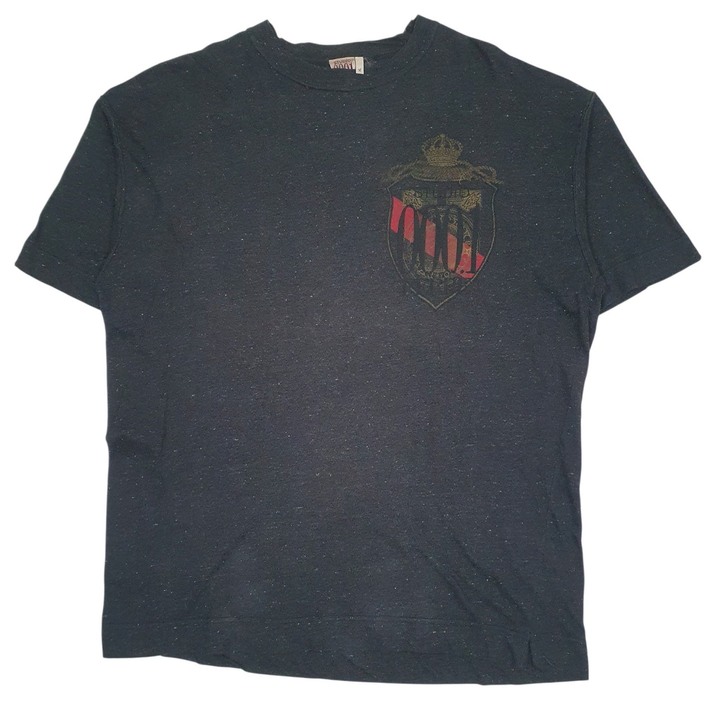 Mens Grey Ferre Studio 0001 Short Sleeve T Shirt