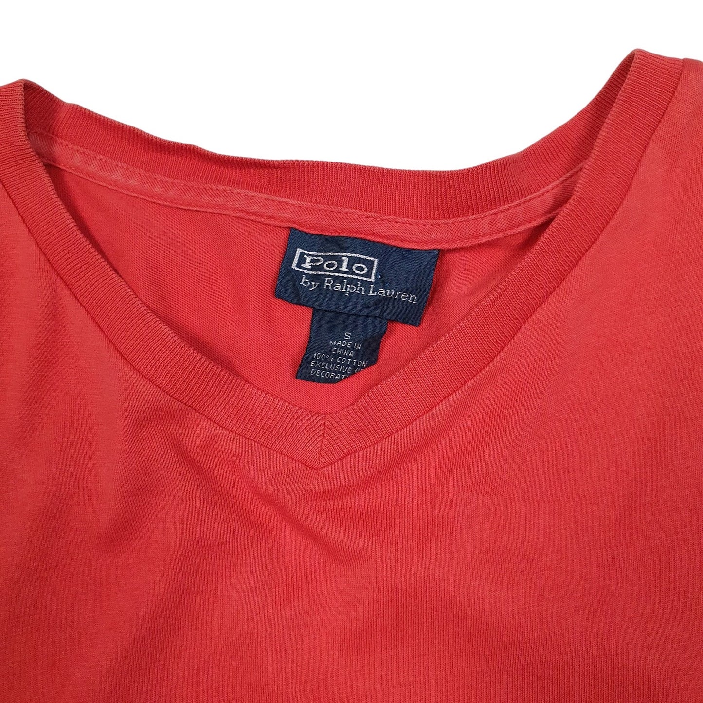 Mens Pink Polo Ralph Lauren   T Shirt