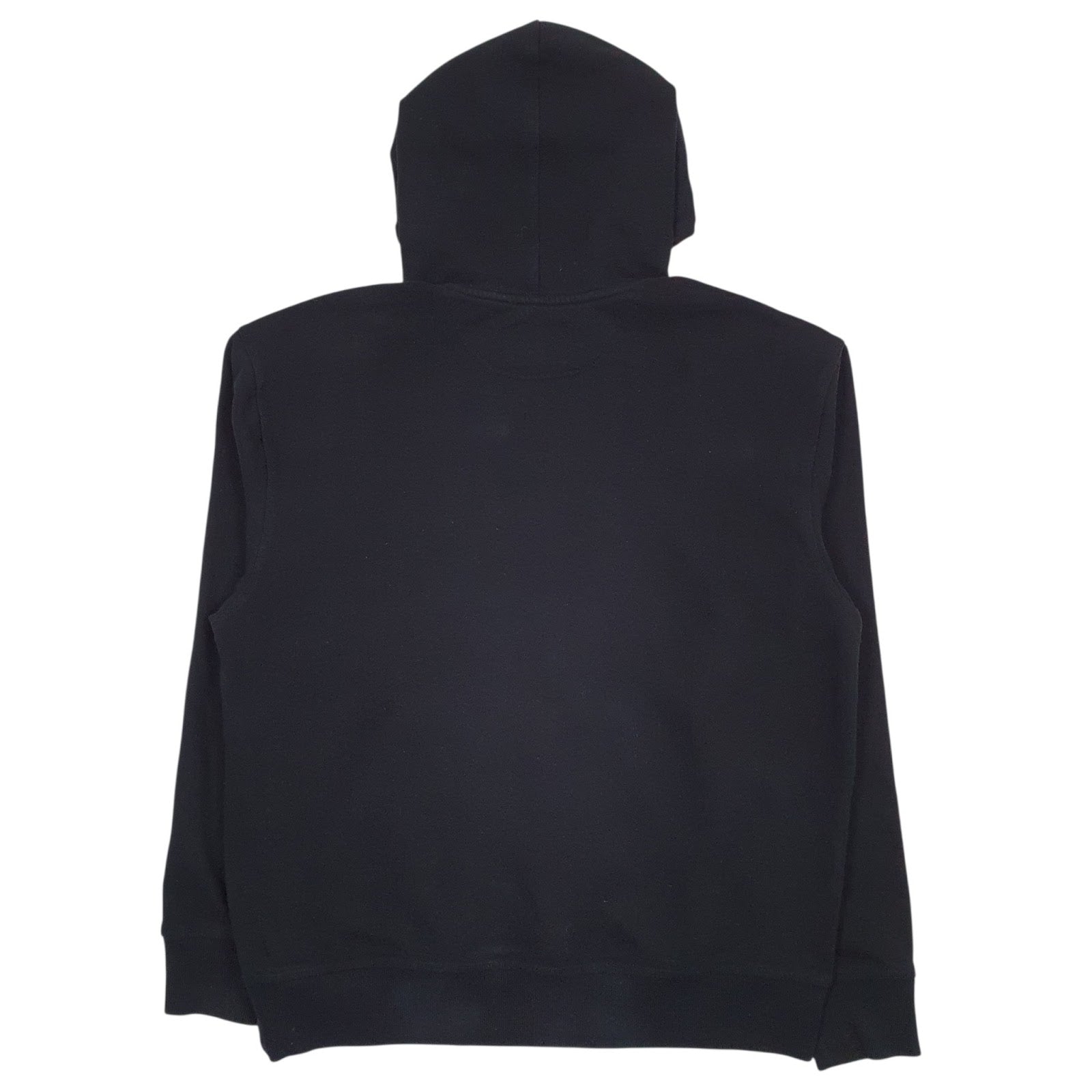 Mens Black Champion Spellout Hoodie Jumper