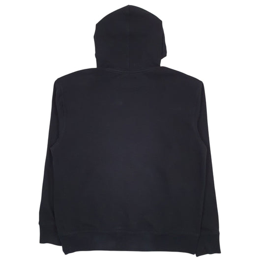 Mens Black Champion Spellout Hoodie Jumper