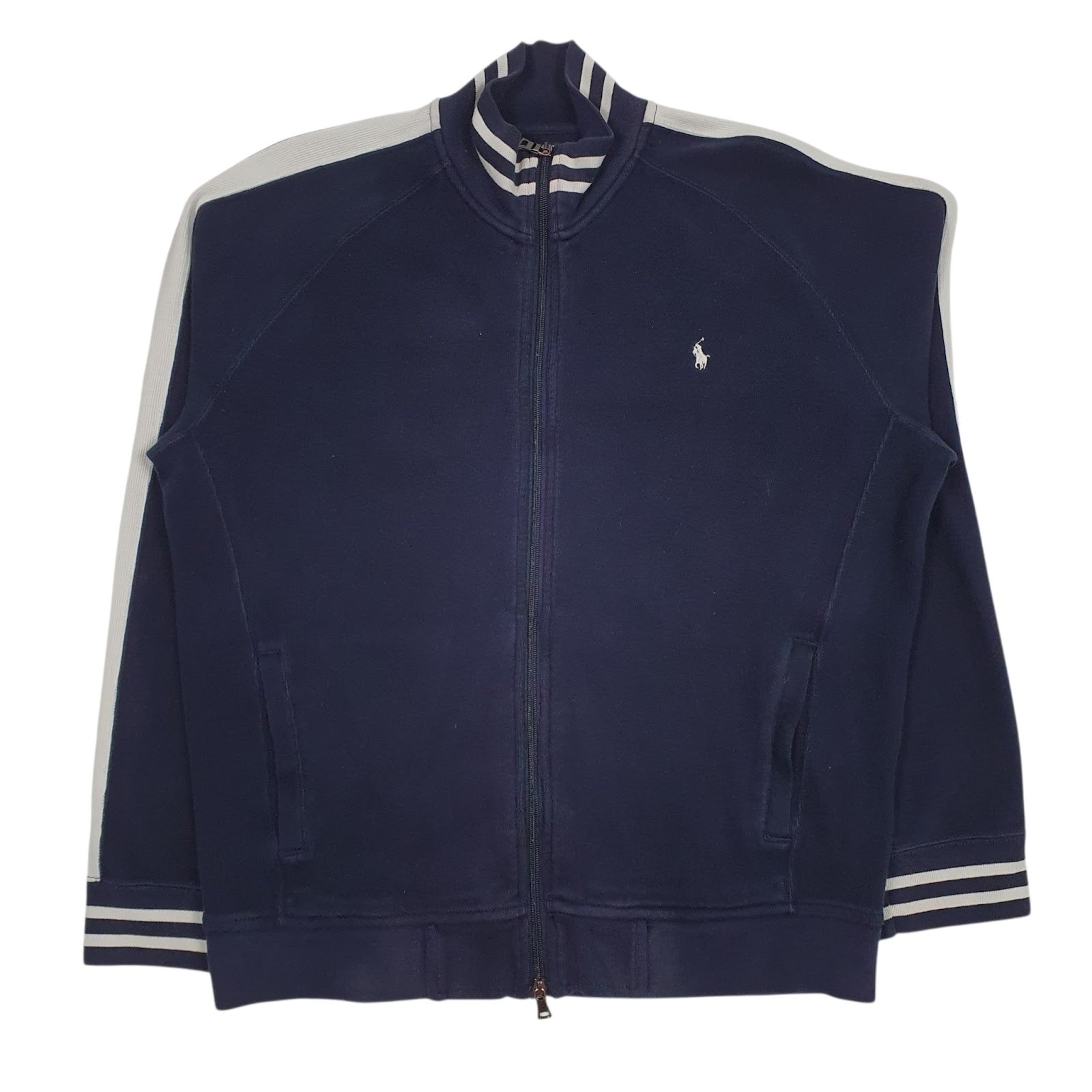 Mens Navy Polo Ralph Lauren  Full Zip Jumper