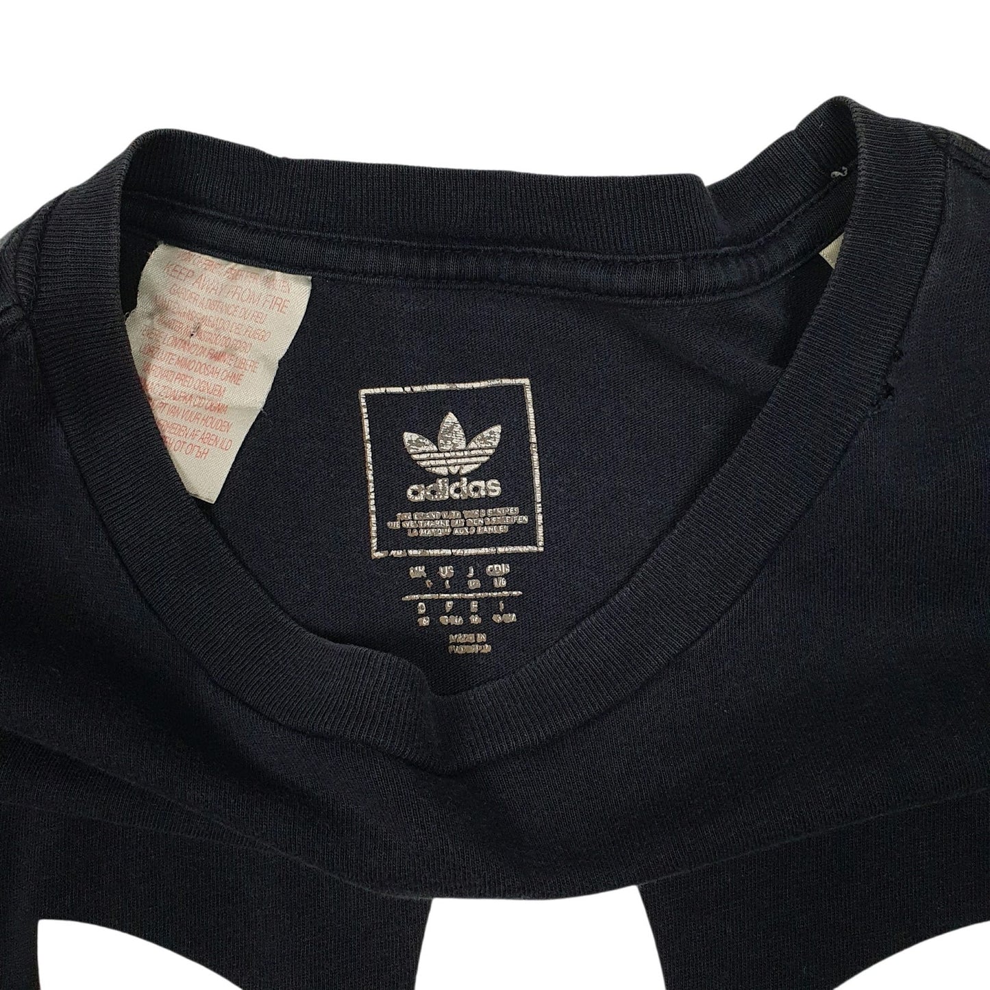 Mens Navy Adidas   T Shirt
