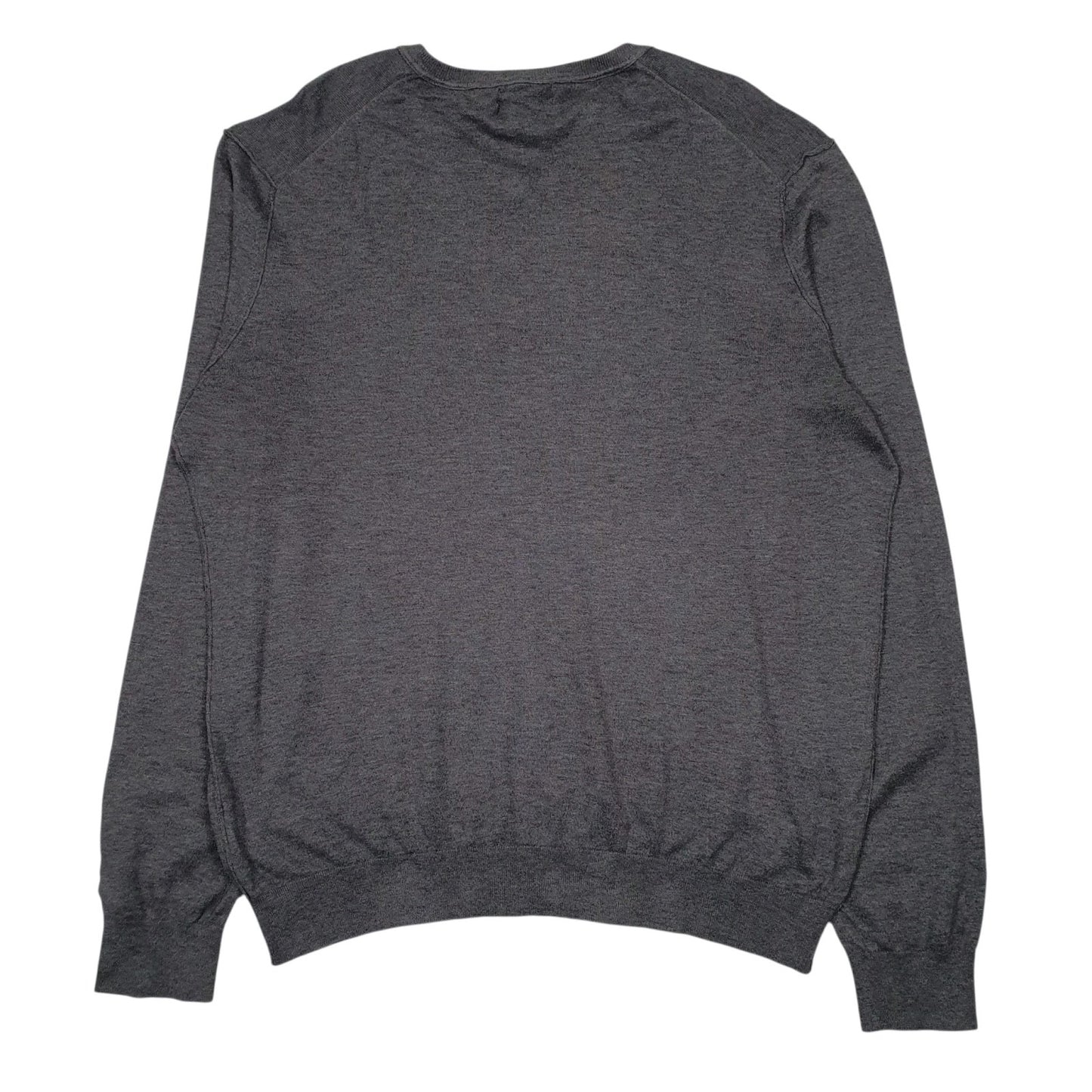 Mens Grey Woolrich  Crewneck Jumper