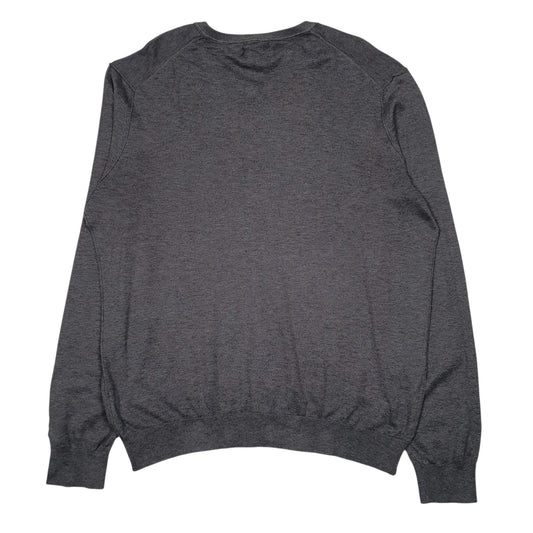 Mens Grey Woolrich  Crewneck Jumper