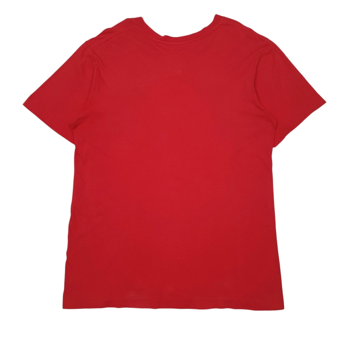 Mens Red Kappa Spellout Vintage  T Shirt