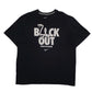 Mens Black Nike Black Out Short Sleeve T Shirt