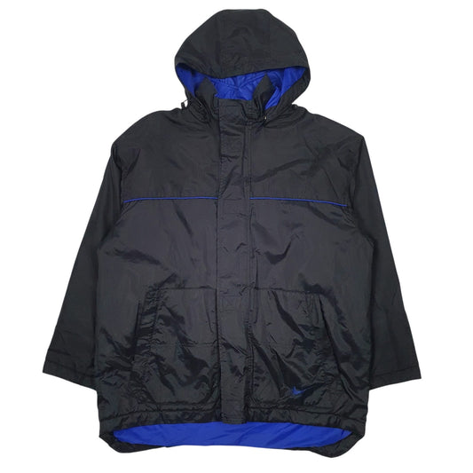 Mens Black Nike Vintage 00s  Coat