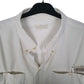 Mens White Columbia Sportswear Company PFG Fishing Omni Shade  Shirt