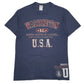 Mens Grey Delta Washington D.C. Short Sleeve T Shirt