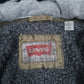 Mens Green Levis Sherpa Lined  Coat