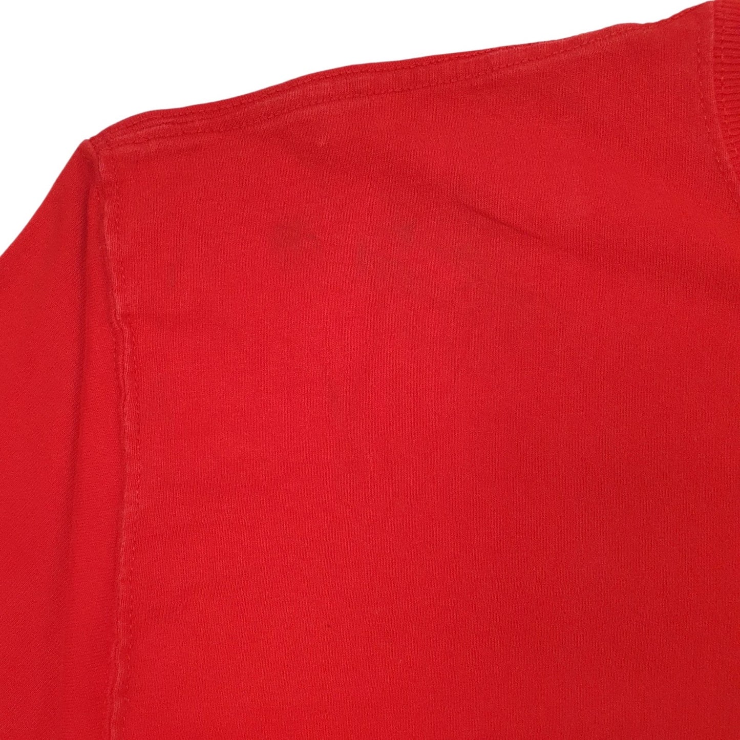 Mens Red Fruit Of The Loom East Union Basketball  T Shirt
