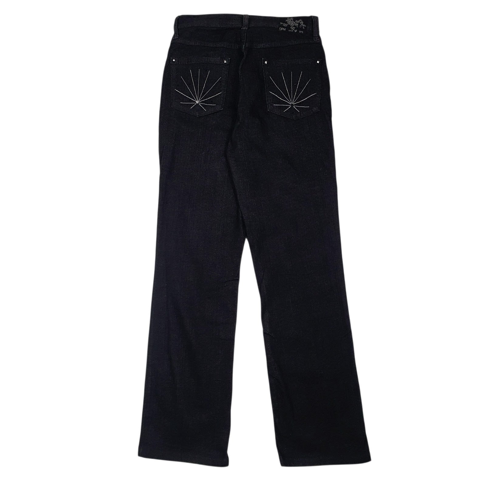 Womens Black Depoch Mod   Jeans