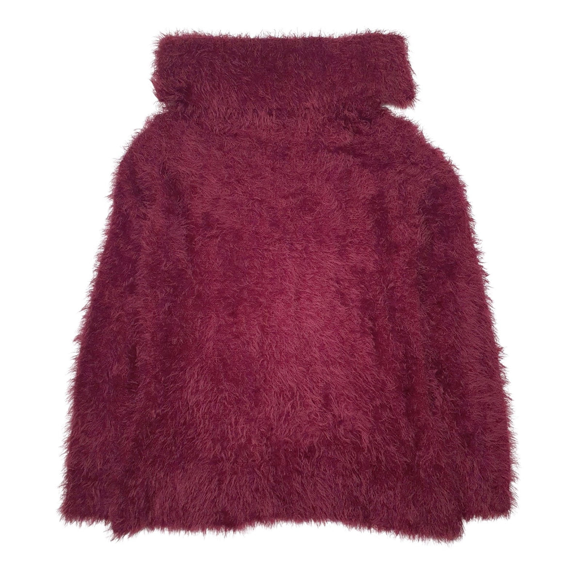 Womens Purple Raf Raf Fluffy Turtle Neck Jumper