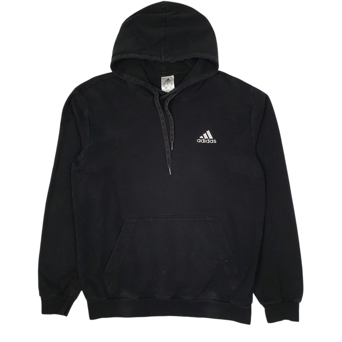 Mens Black Adidas  Hoodie Jumper