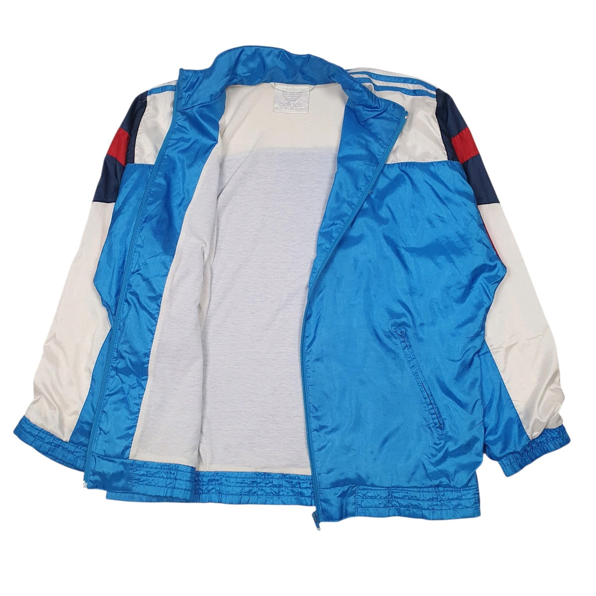Mens Blue Adidas Vintage 90s  Coat