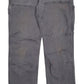 Mens Grey Carhartt Double Knee  Trousers