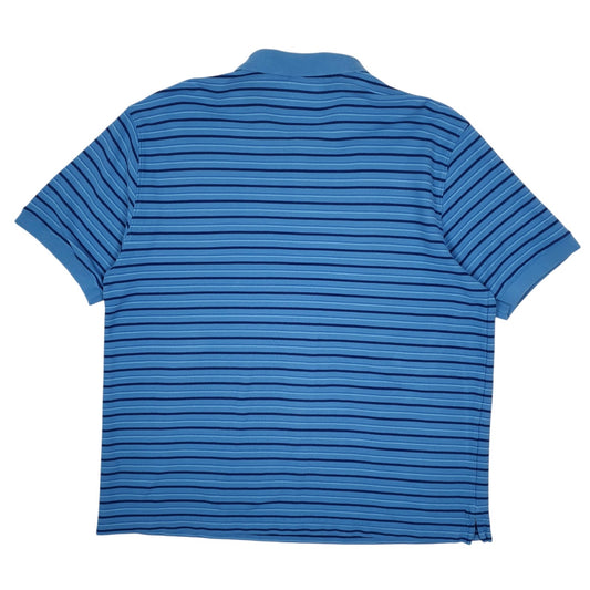 Mens Blue Patagonia  Hoodie Polo Shirt