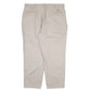 Mens Cream Polo Ralph Lauren Double Pleated Vintage 1990s  Trousers