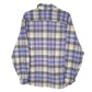 Mens Purple Wampum Vintage Made In Italy  Shirt