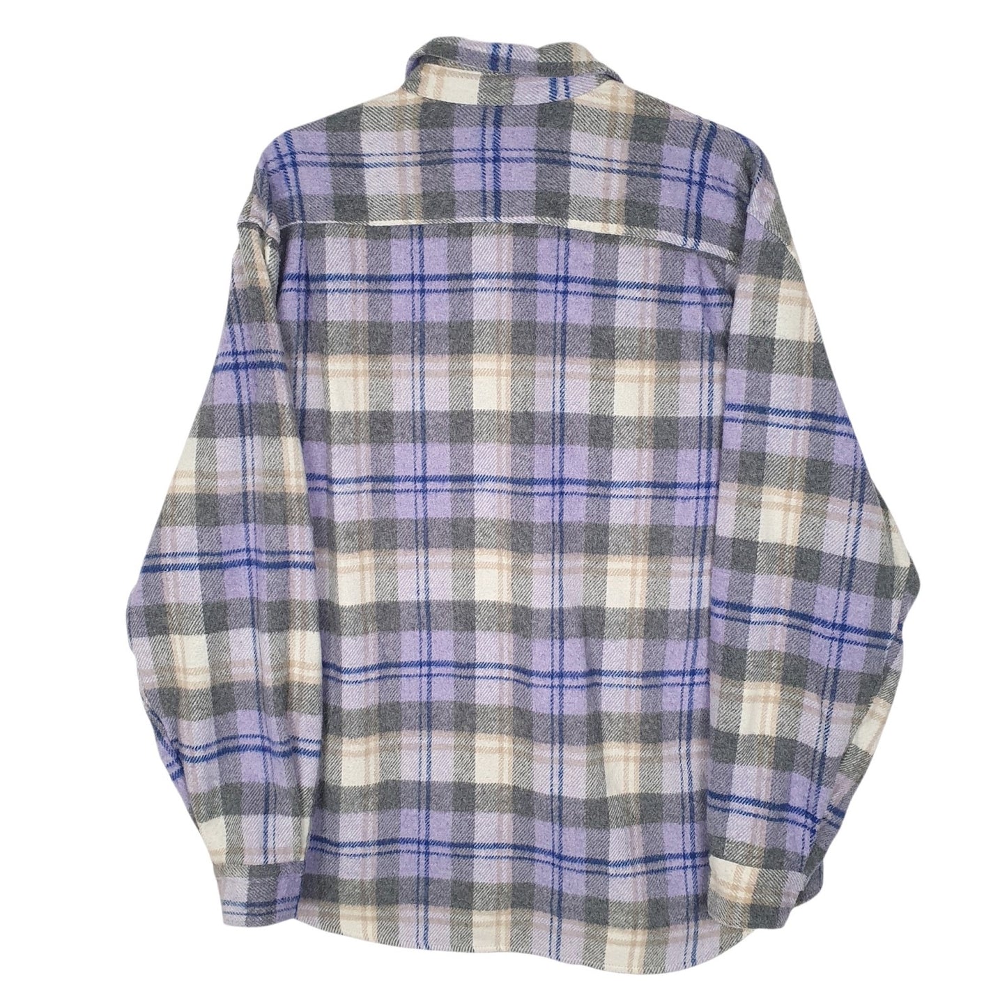 Mens Purple Wampum Vintage Made In Italy  Shirt