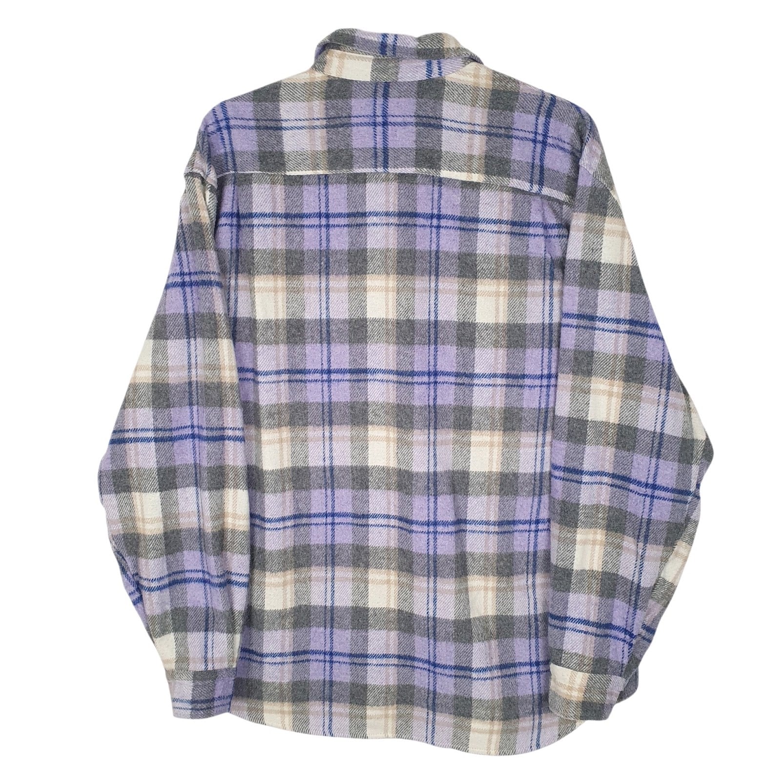 Mens Purple Wampum Vintage Made In Italy  Shirt