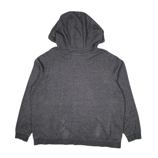 Womens Grey Nike Turtle Neck Hoodie Jumper