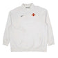 Mens White Nike Iowa State Quarter Zip Jumper