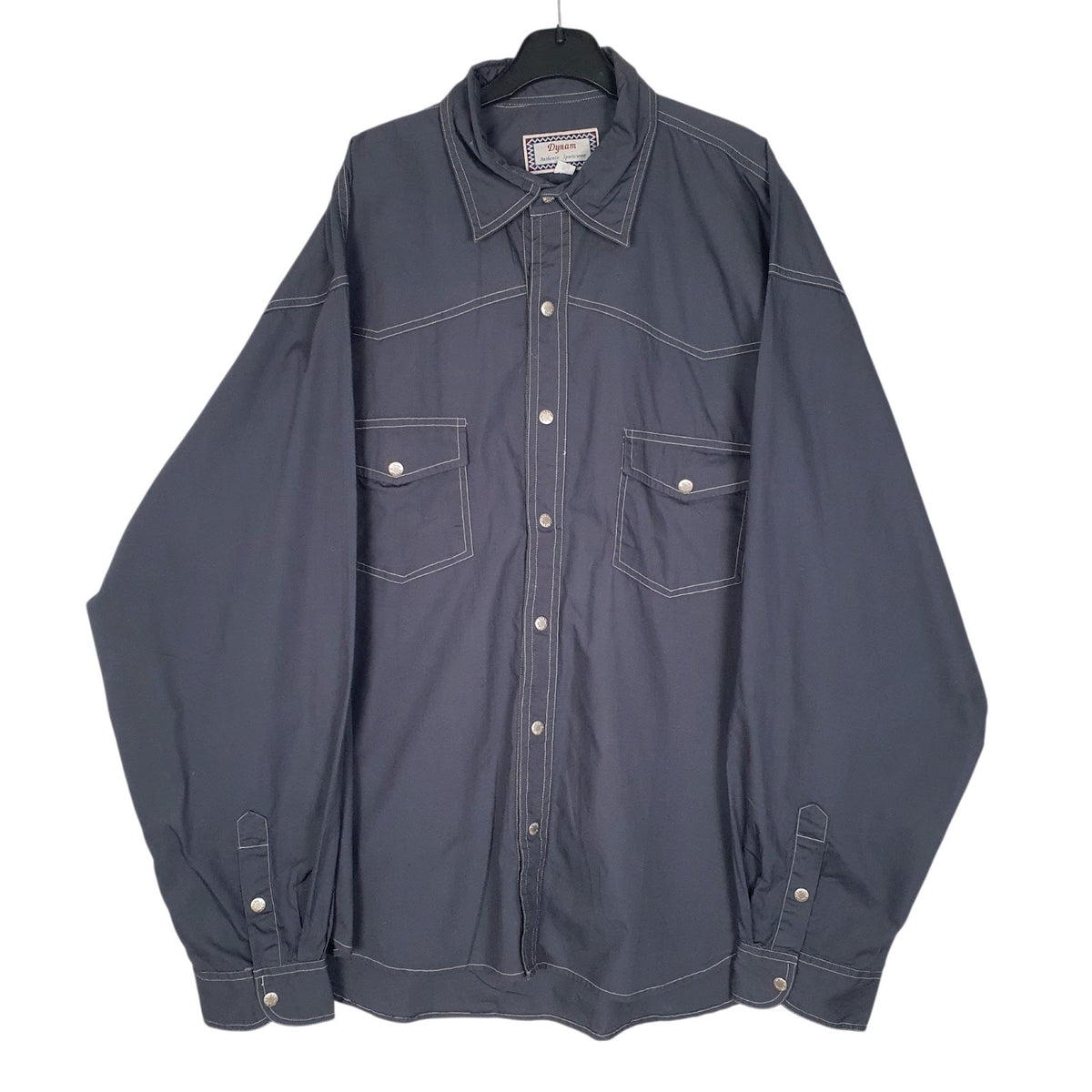 Mens Blue Dynam  Long Sleeve Shirt