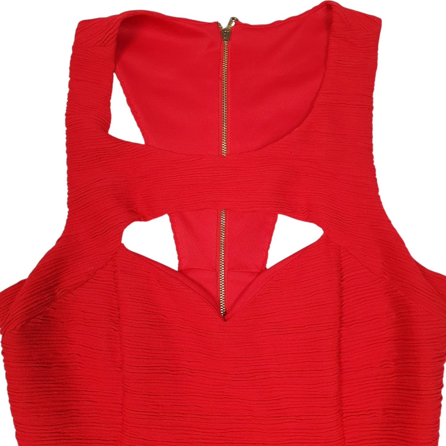 Womens Red Guess Evening Party  Dress