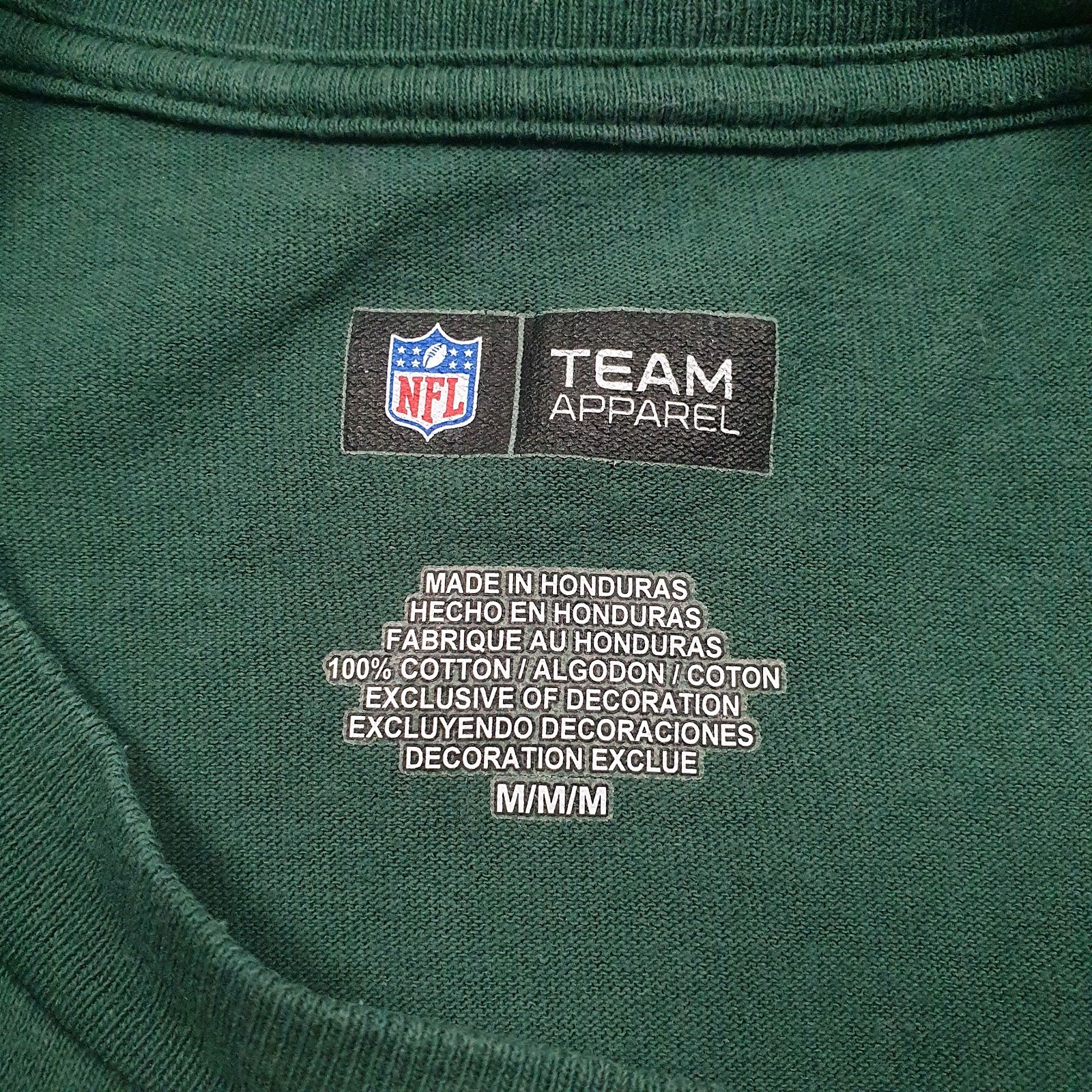 Mens Green NFL Green Bay Packers  T Shirt
