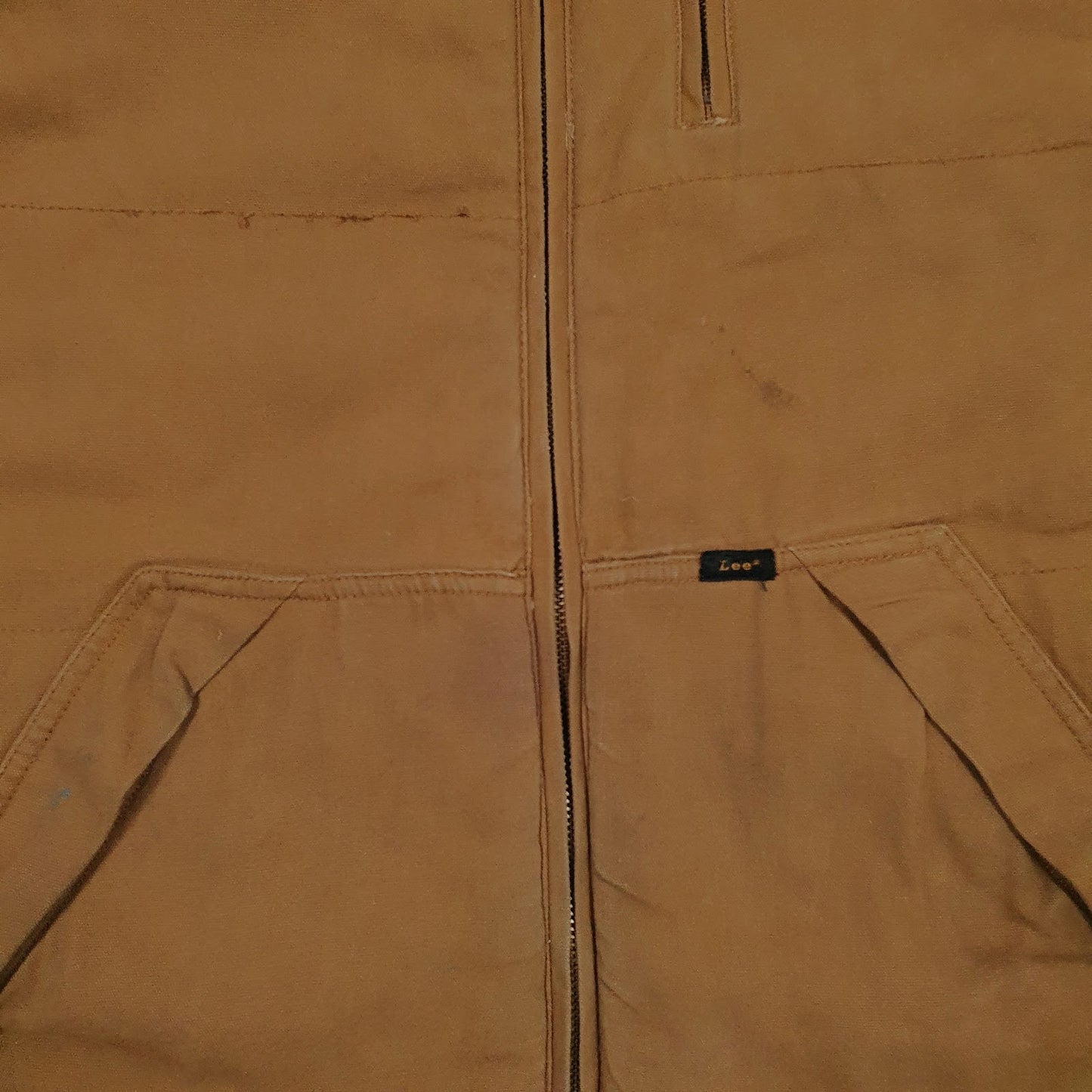 Mens Brown Lee Workwear Shepa Lined  Coat
