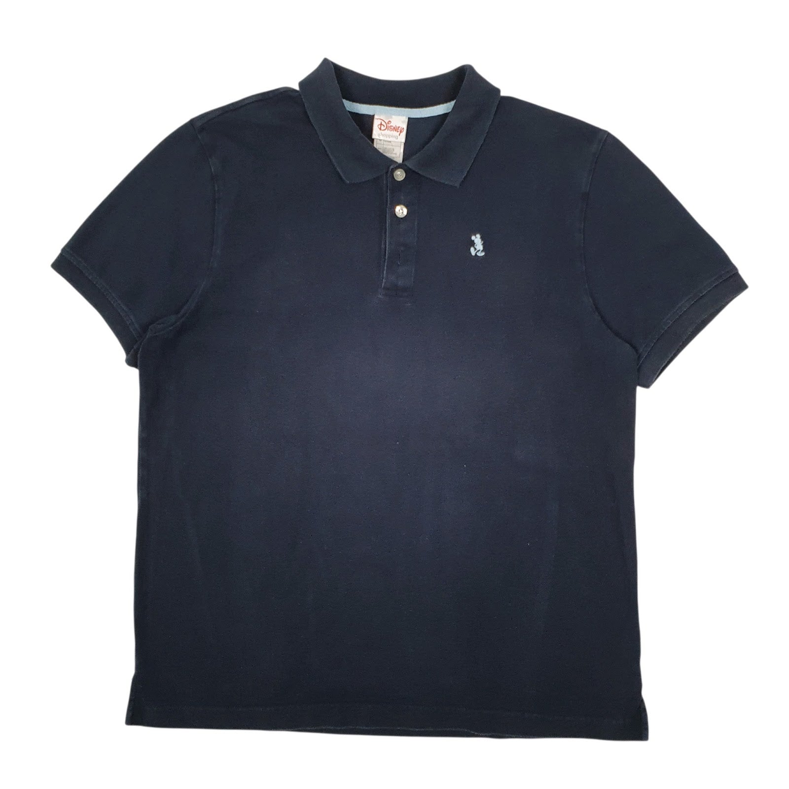 Mens Navy Disney  Short Sleeve Polo Shirt