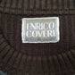 Mens Brown Enrico Coveri Knit Crewneck Jumper