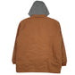 Mens Brown Wrangler Padded  Coat