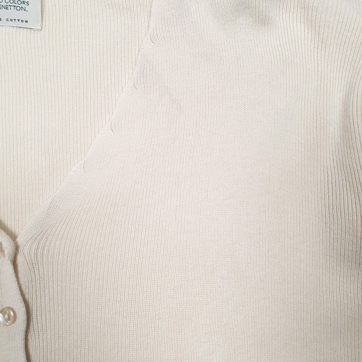 Womens Cream United Colors Of Benetton  Cardigan Jumper