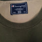 Mens Green Champion Spellout  T Shirt
