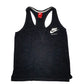 Womens Black Nike Vest Sleeveless T Shirt