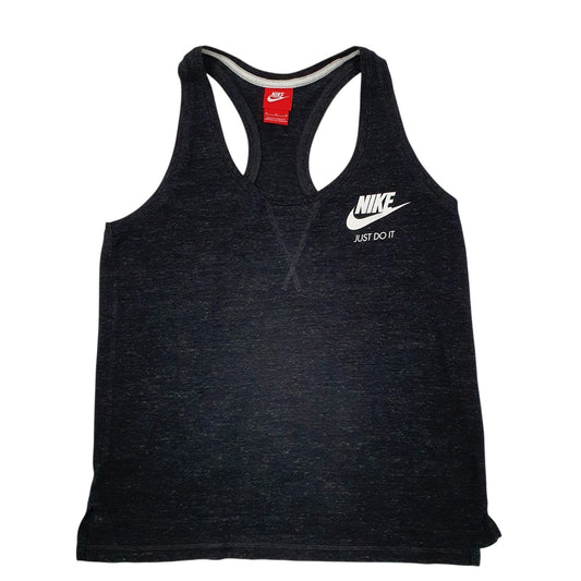 Womens Black Nike Vest Sleeveless T Shirt