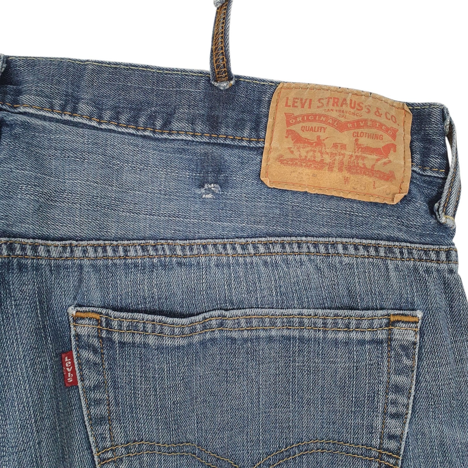 Mens Blue Levis   Jeans