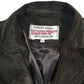 Womens Grey Blenoshe Bomber Suede  Coat