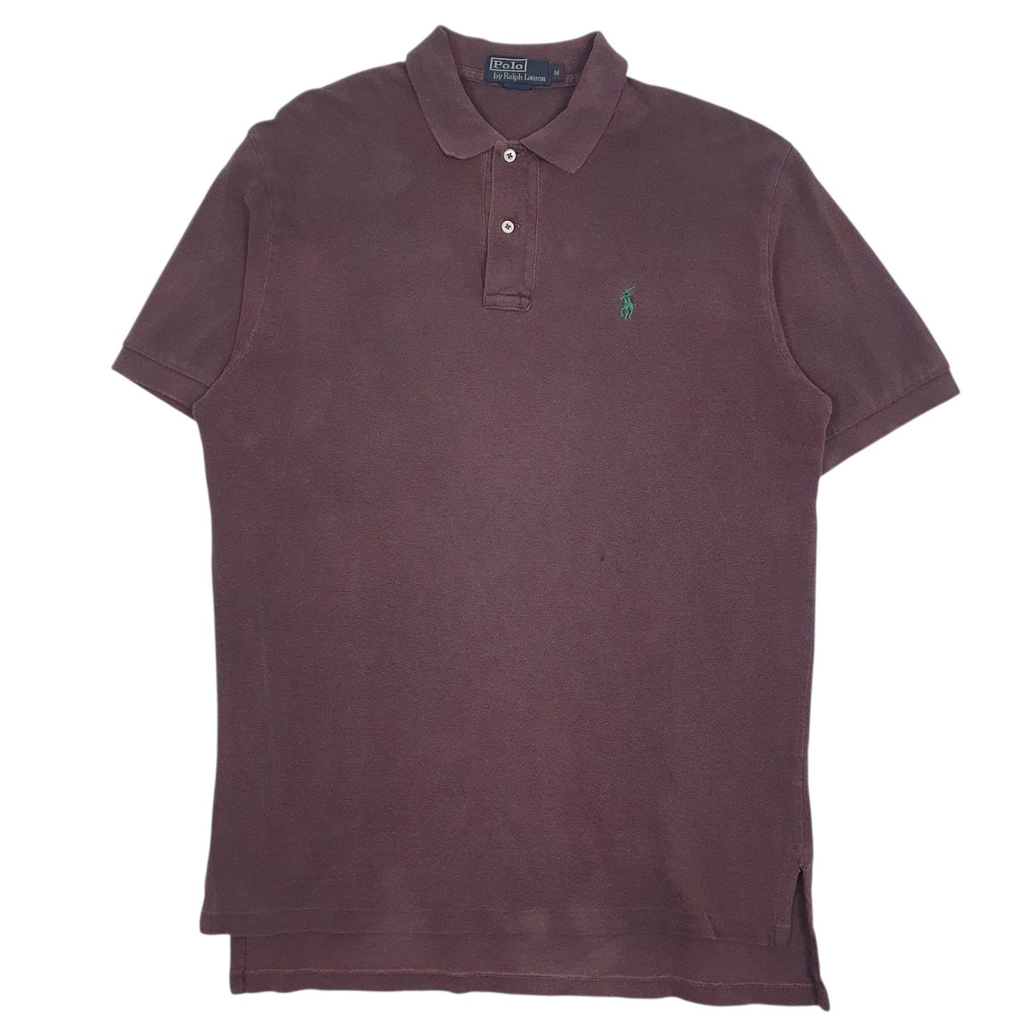 Mens Burgundy Polo Ralph Lauren  Short Sleeve Polo Shirt